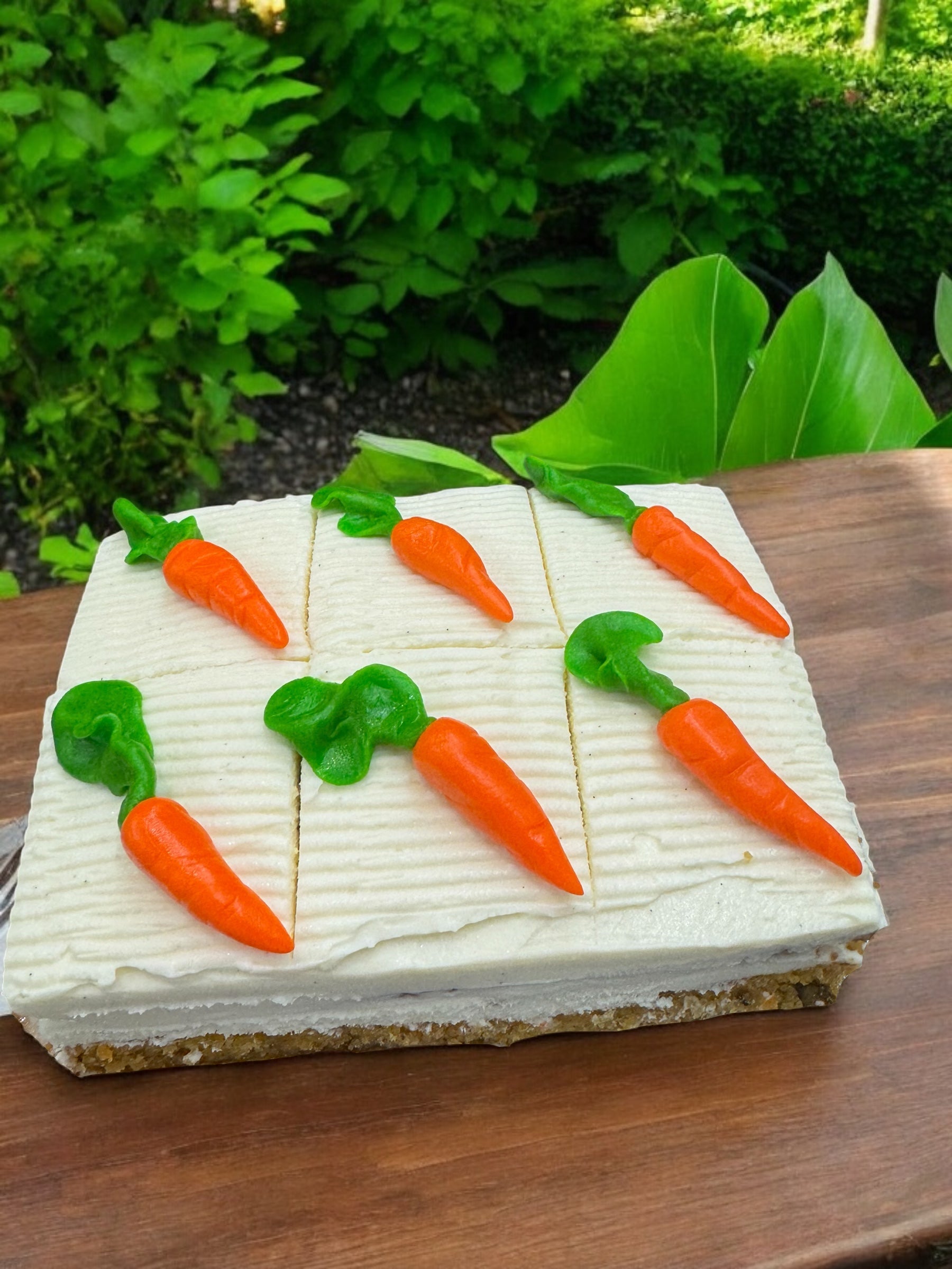 Carrot cake made from scratch